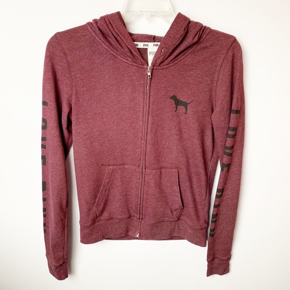 PINK Victoria's Secret Jackets & Blazers - PINK | Everyday Lounge Perfect Full-Zip